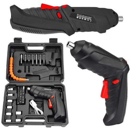 Coffret Visseuse + Pince Electrique Multifonction +Coffret 46 pieces