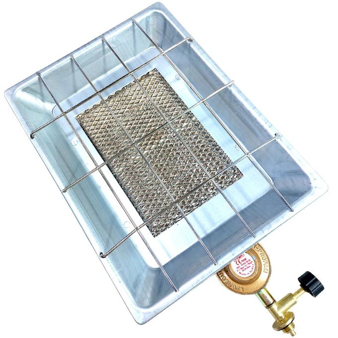 Orgaz سخان غاز, موقد تدفئة ,2.2 كيلو وات, موقد غاز للتسخين في الهواء الطلق, قوي، آمن واقتصادي, مع منظم غاز, للسفر والتخييم والمنزل