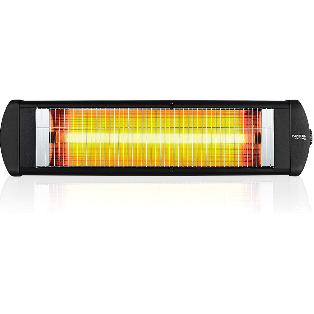 Chauffage infrarouge électrique mural, chauffage d'intérieur et d'extérieur pour patio, jardin, garage, terrasse, panneau chauffant infrarouge