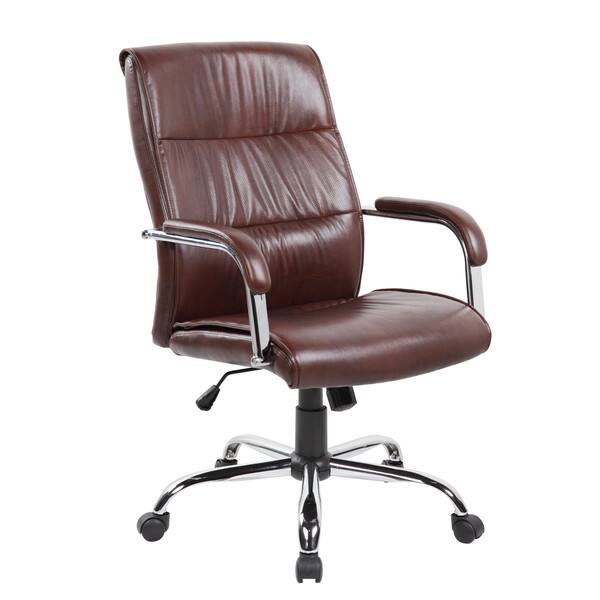 Fauteuil de Direction Marron: Le Charme du « Vintage Moderne » & Confort Ergonomique