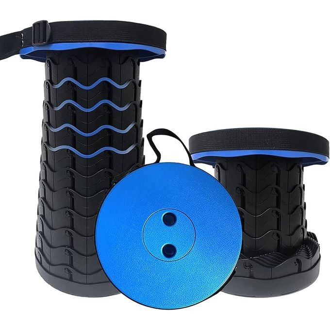 Tabouret Pliant Rétractable  كرسي مرن، قابل للطي، يدعم 225 كجم