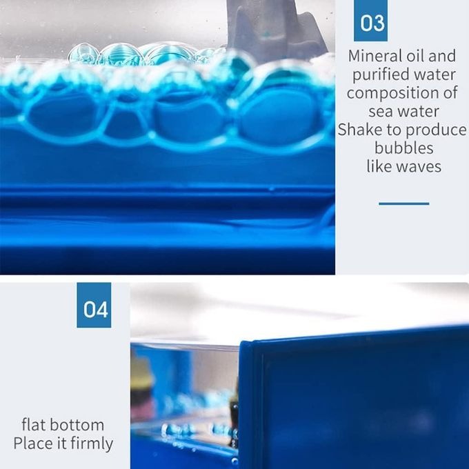 Bouteille De Liquide pour Bateau De CroisièRe Titanic, Bateau De Croisière en Acrylique, Décoration de tableau de bord
