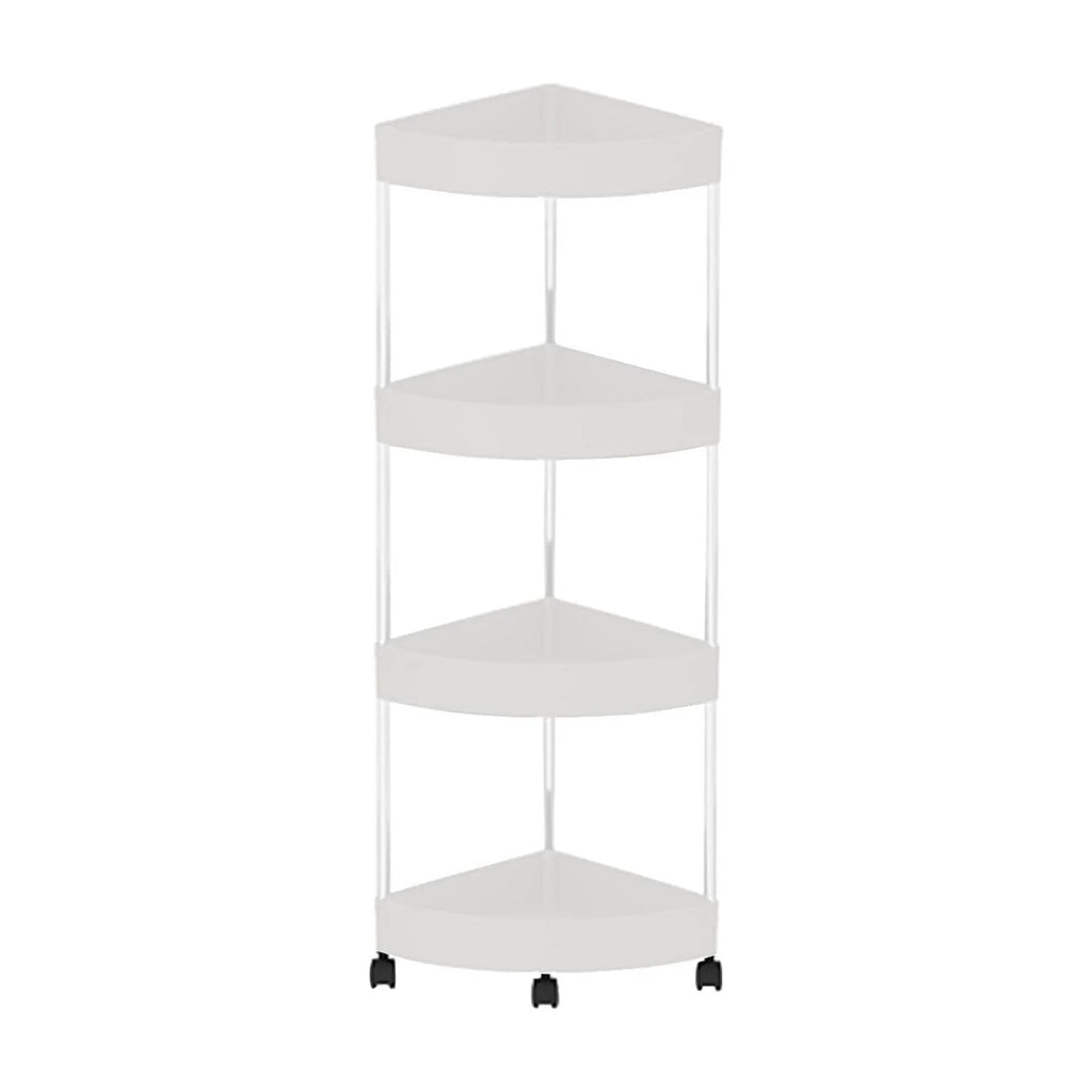 وحدة رفوف متنقلة للحمام والمطبخ والمكتب والمساحات الضيقة، منظم متعدد الاستخدامات