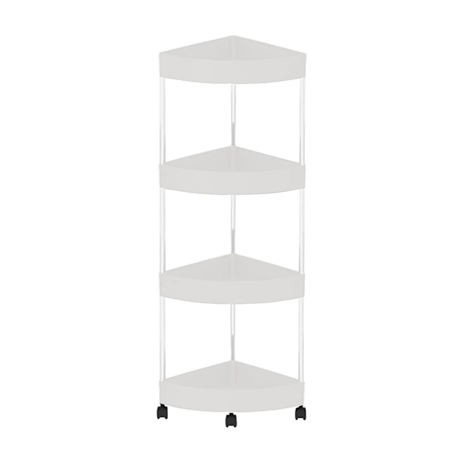 وحدة رفوف متنقلة للحمام والمطبخ والمكتب والمساحات الضيقة، منظم متعدد الاستخدامات