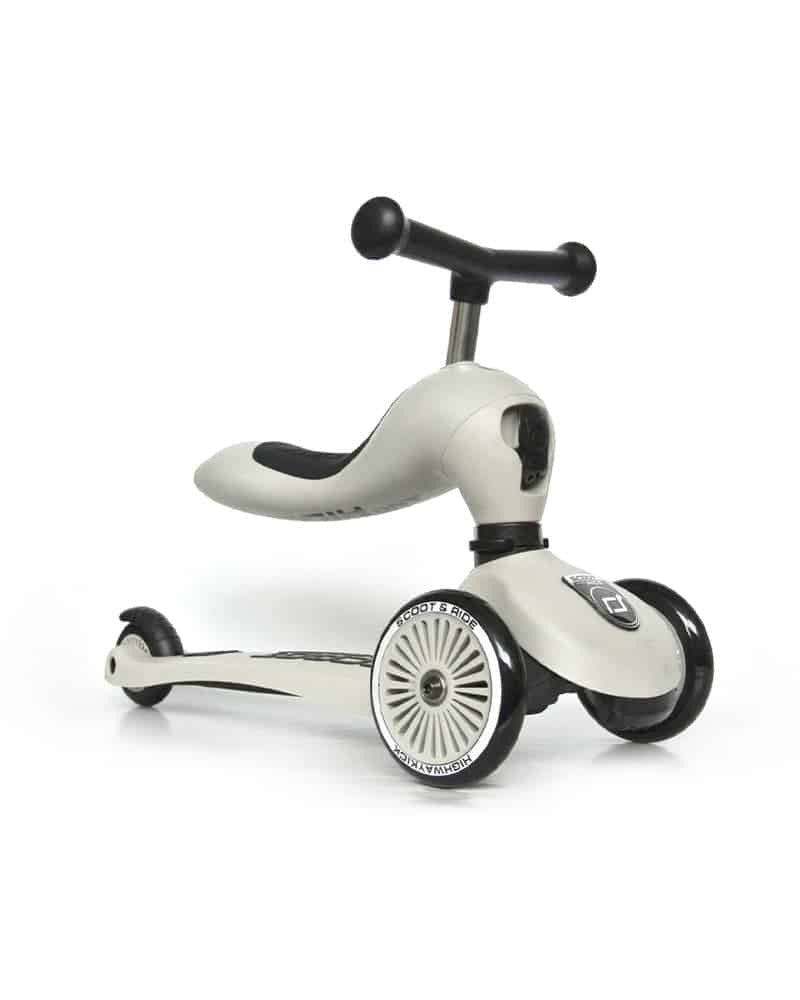 Trotinette 2en1 Highway Kick 1 Scoot and Ride Ash