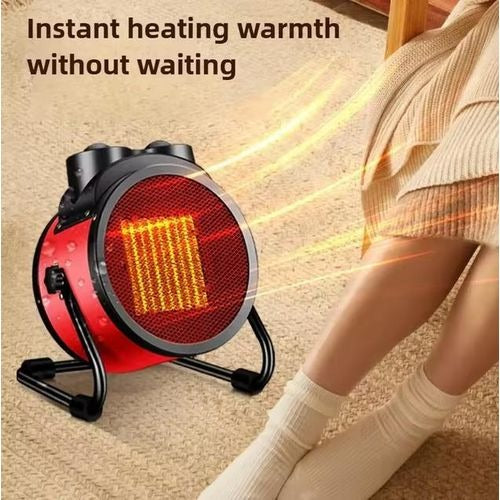 سخان كهربائي 2000 واط، مشع حراري سريع، سخان إضافي بثلاث سرعات، سخان داخلي بحماية من ارتفاع الحرارة
