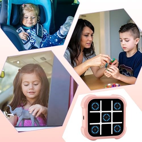 Jeu de Boulon , Jeu électronique , Tic TACS, Jeux de société de Voyage, Jeu électronique Tic-Tac Toe, Jeu de Morpion électronique, Jeux de société pour et Adultes