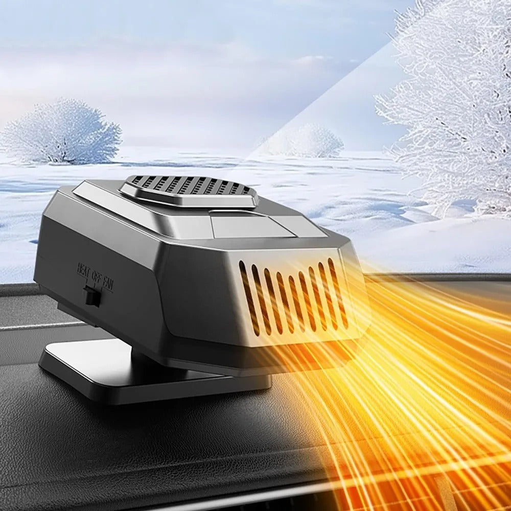 Chauffage de voiture portable 12 V ALLUME CIGARE, système de chauffage à deux vitesses, purificateur d'air .سخان سيارة محمول 12 فولت، مزيل للجليد، نظام تدفئة بسرعتين قابل للتعديل مع جهاز تنقية الهواء،، دافئ في الشتاء