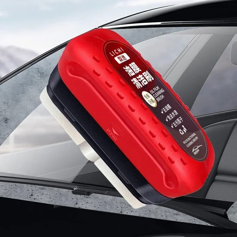 سائل غسيل السيارات لإزالة الضباب عن الزجاج الأمامي، فرشاة تنظيف طبقة الزيت، منظف زجاج المرايا، أداة تلميع مضادة للضباب، إكسسوارات السيارات