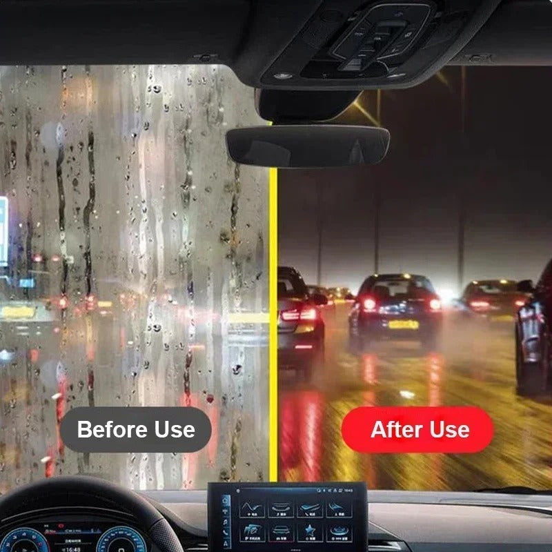 سائل غسيل السيارات لإزالة الضباب عن الزجاج الأمامي، فرشاة تنظيف طبقة الزيت، منظف زجاج المرايا، أداة تلميع مضادة للضباب، إكسسوارات السيارات