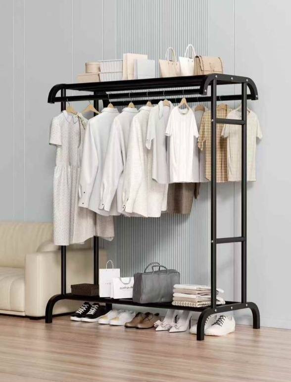 Portant à vêtements portable,  rangement, présentoir commercial